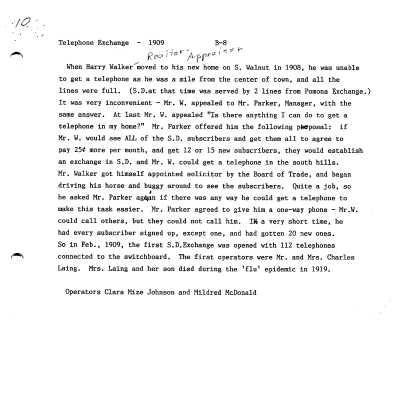 Family History - Walker