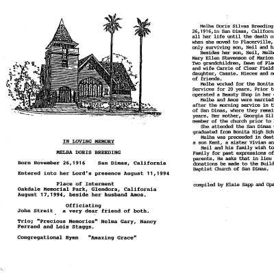 Family History - Breeding