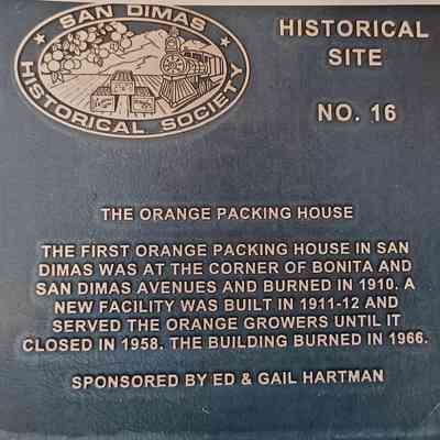 San Dimas Historical Markers