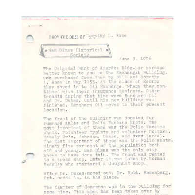 Family History - Rose