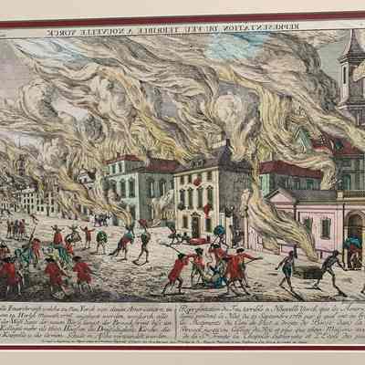 REPRESENTATION DU FEU TERRIBLE A NOUVELLE YORCK