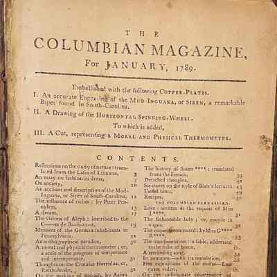 Account of the Manners of the German Inhabitants of Pennsylvania