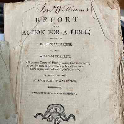 Report of an Action For A Libel