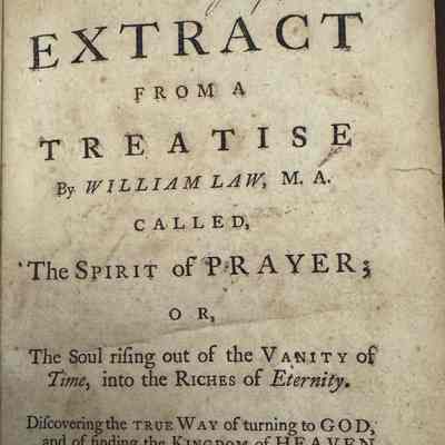 (FRANKLIN IMPRINT). An Extract from a Treatise by William Law