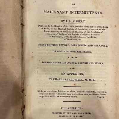 A Treatise on Malignant Intermittants.