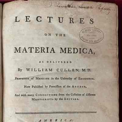 Lectures on the Materia Medica...