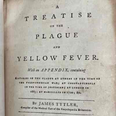 A treatise on the plague and yellow fever.