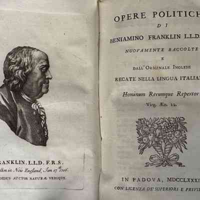 [FRANKLIN] OPERE POLITICHE