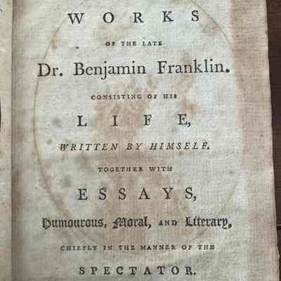 The Works of the Late Dr. Benjamin
