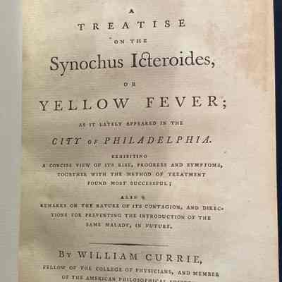 A treatise on the synochus icteroides