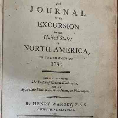 The journal of an excursion to the United States of North America, in the summer of 1794...