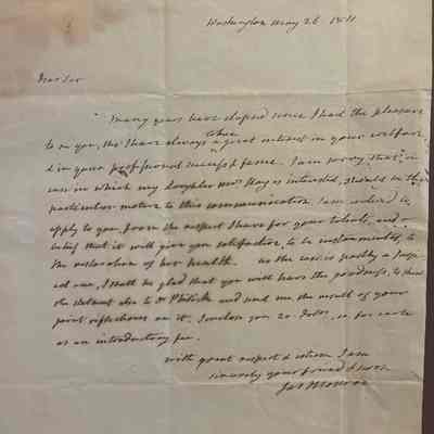James Monroe/Benjamin Rush