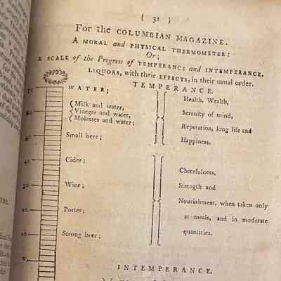 A Moral and Physical Thermometer- 1st American