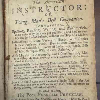 (FRANKLIN IMPRINT). American Instructor