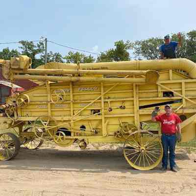 Avery 'Yellow Fellow' Threshing Machine