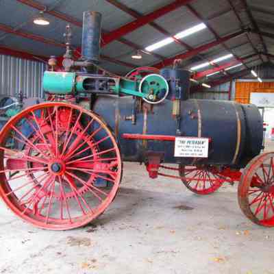 Steam Traction Engine; N.C. Peterson & Sons, 1891