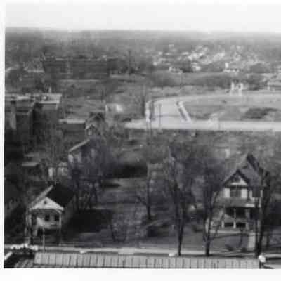 P74-591 Aerial View Taken From Top of Water Tower Due West