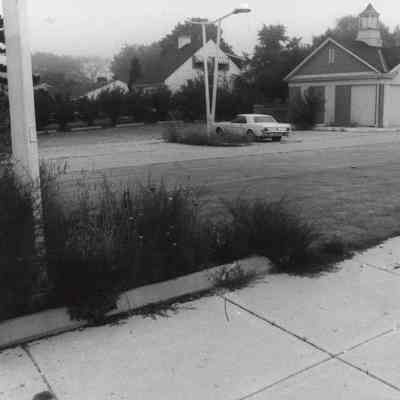 P76-42 Roger Grissette at Northeast Corner of Main and Madison Streets