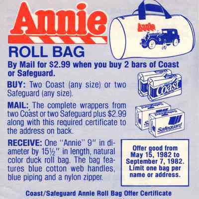 Annie Roll Duffle Bag Advertisement