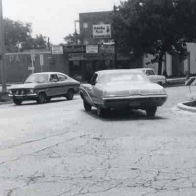 P79-897 Curbing on Southwest Corner of Main and Maple Streets