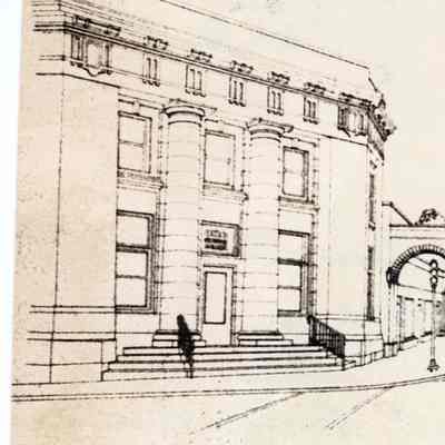 P81-40 Artist Rendering of St Charles Road and Park Avenue