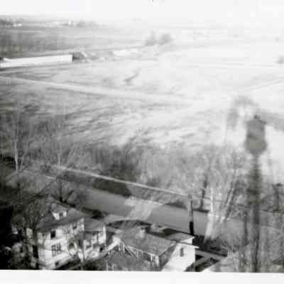 P87-5 East Aerial View North Charlotte Street in Foreground