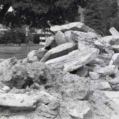 P84-100 North Main Street Looking North Toward Great Western Railroad Tracks From St. Charles Road (Lake Street)