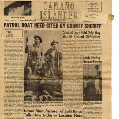 Camano Islander: Vol. 1 No. 3: 3rd Oct 1956