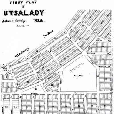 Utsalady First Plat Map