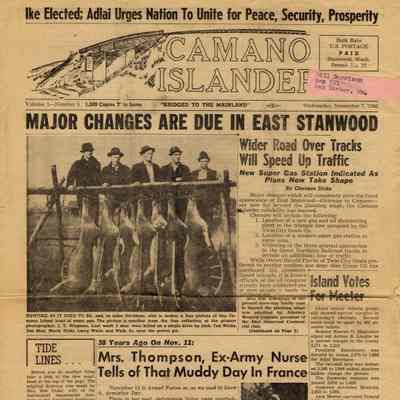 Camano Islander: Vol. 1 No. 5: 7th Nov 1956