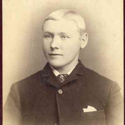 Handwritten Caption on back reads "Theodor Christianson - a good friend of Sandwick(sp) in Utsalady)": 2024.III.I.3.014