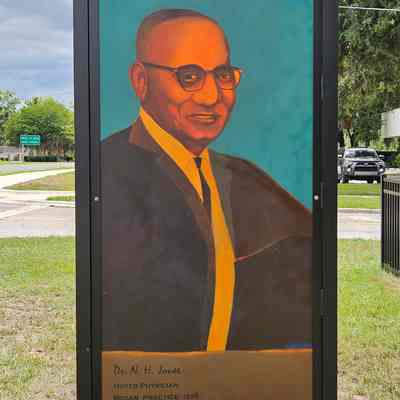 Heritage Trail Panel - Dr. N. H. Jones