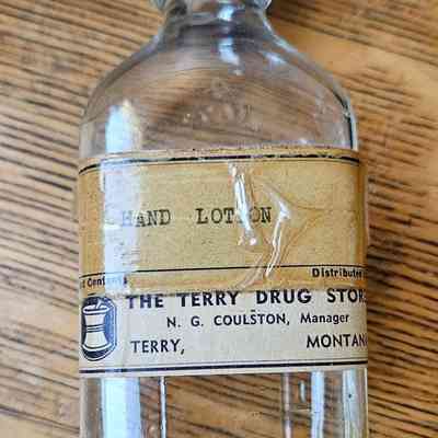 Terry Drug Store Small Medicine Bottle