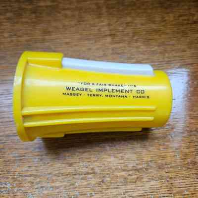 Yellow Combined Salt and Pepper Shaker