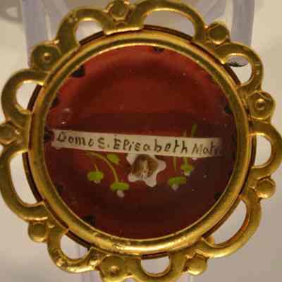 Elizabeth, mother of John the Baptist, from her house