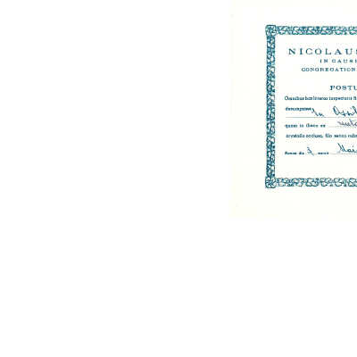 Zachariah, father of John the Baptist: Certificate of Authenticity, scan, 2023