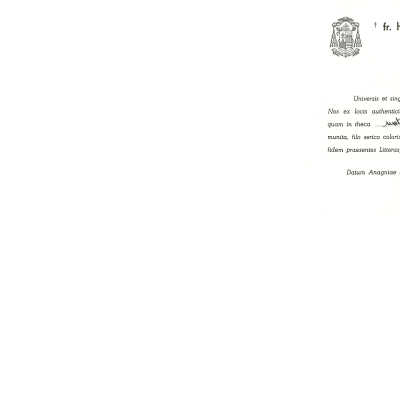St. Egidius: Certificate of Authenticity, scan, 2023