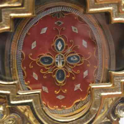 Jesus Christ, from the scarlet robe of
