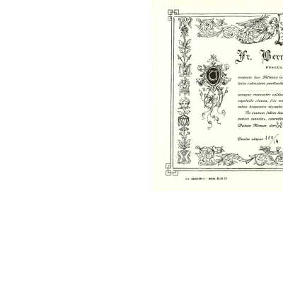 St. Christina, m: Certificate of Authenticity, scan, 2023