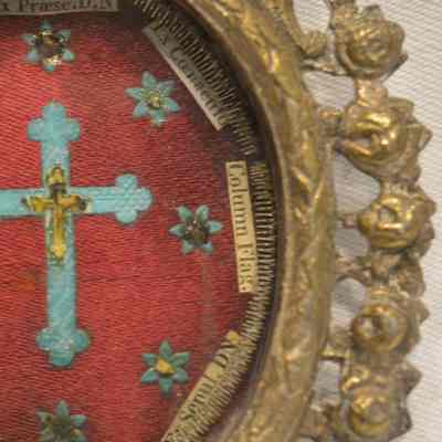 Jesus Christ, from the column of flagellation of