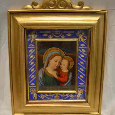 Mary, from the cloth band with which she carried Jesus when they fled into Egypt