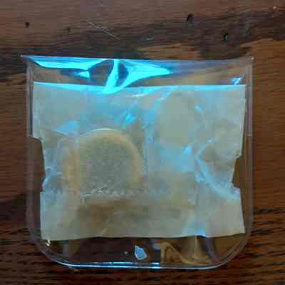 Relic as received, back