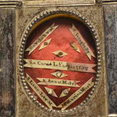 Joseph, spouse of Mary, from his cloak