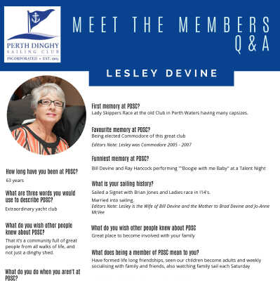 Members Profiles - Lesley Devine