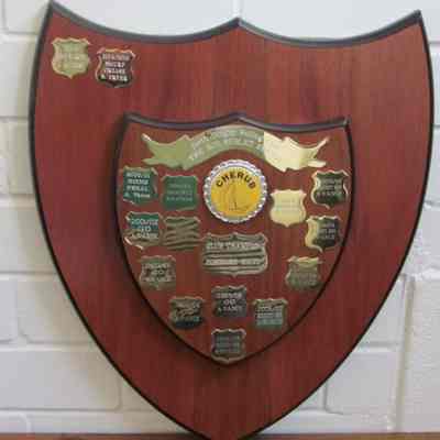 Cherub - Club Champion Forward Hand Perpetual Shield