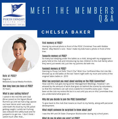 Members Profiles - Chelsea Baker