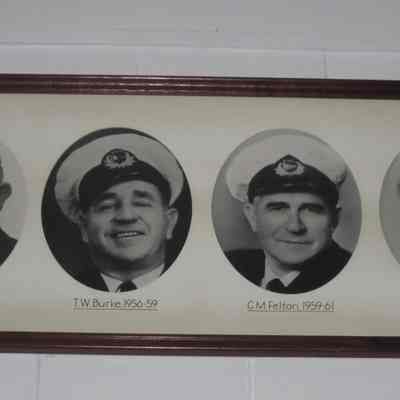 Commodore's Photographs - B. Morris, T.W. Burke, C.M. Felton, B. Sloss