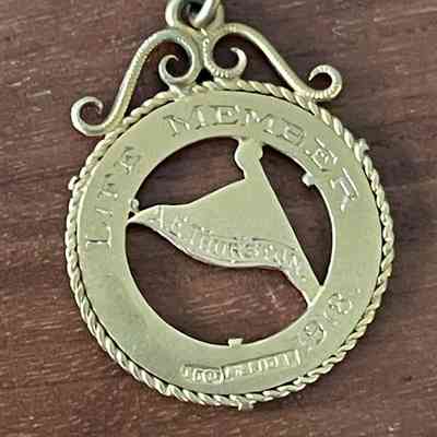 Life Member Badge - A.E. Thurston (1916)