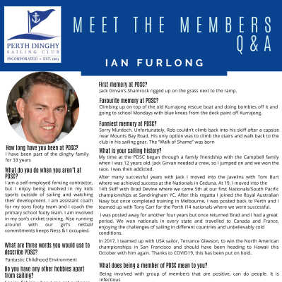 Members Profiles - Ian Furlong