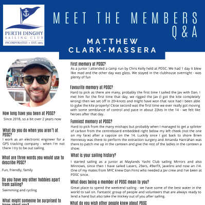 Members Profiles - Matthew Clark-Massera